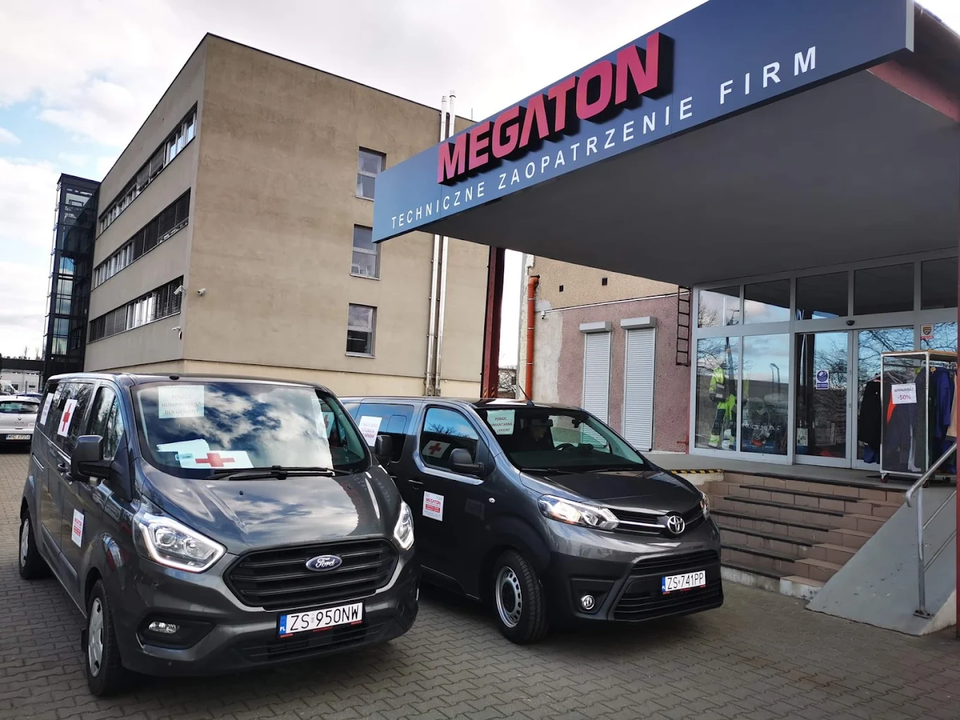 Siedziba firmy Megaton przy ulicy Pomorskiej w Szczecinie